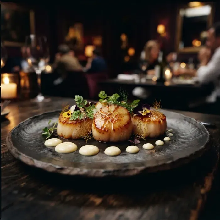 Pan-Seared Scallops